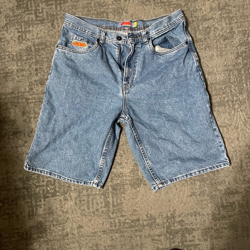 Men's Light Blue Denim Jean Shorts